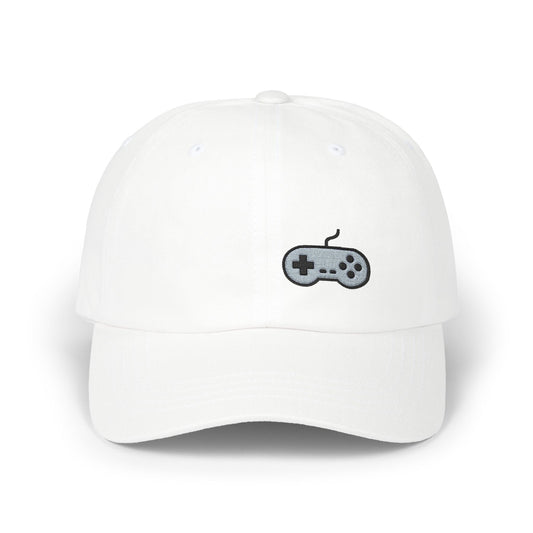 Retro Game Controller Embroidered Classic Dad Hat – Classic Gamer Dad Hat for Video Game Lovers and 90s Nostalgia