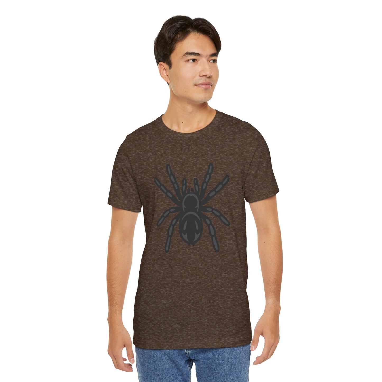 Tarantula Graphic Tee Dark Theme – Bold Spider Vector Design with Creepy Cool Vibe