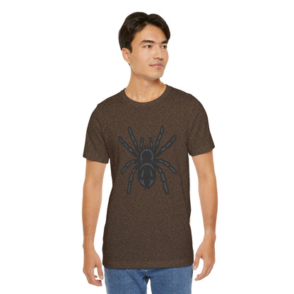 Tarantula Graphic Tee Dark Theme – Bold Spider Vector Design with Creepy Cool Vibe