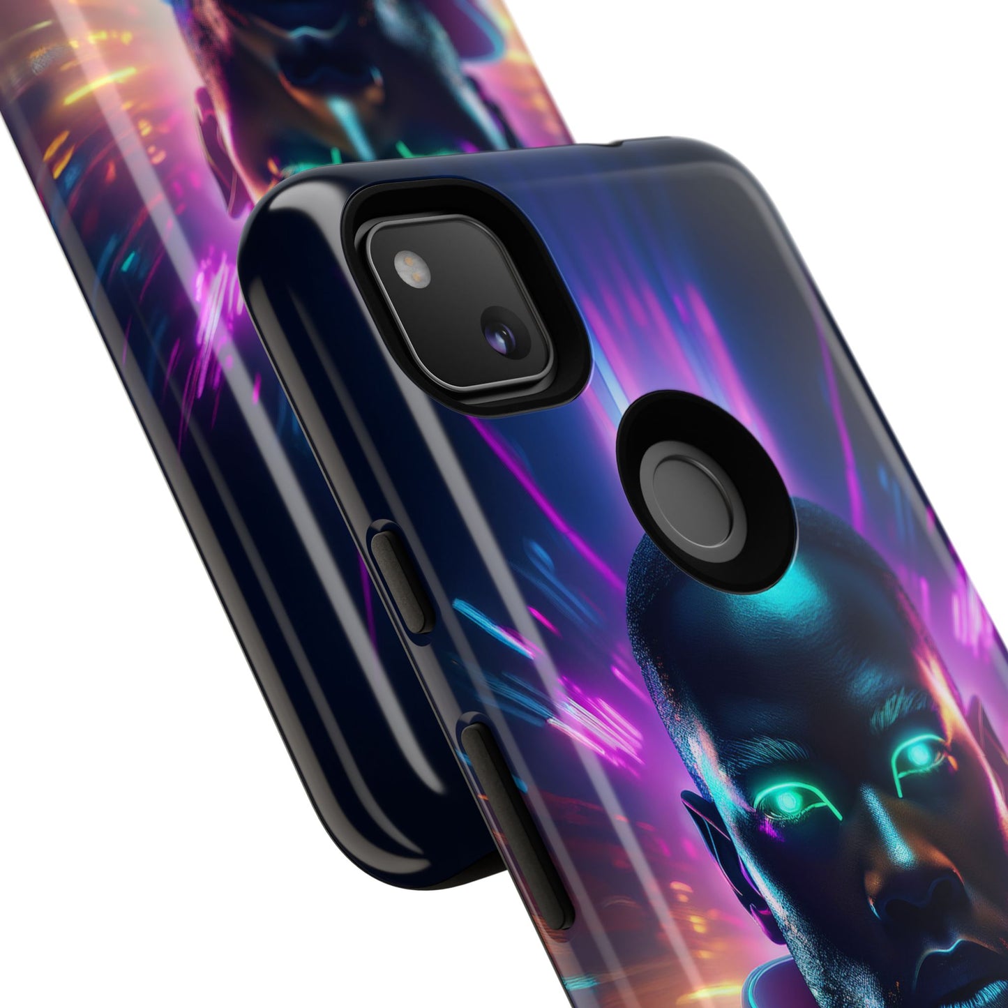 Futuristic Cyberpunk Male Cell Phone Case 022