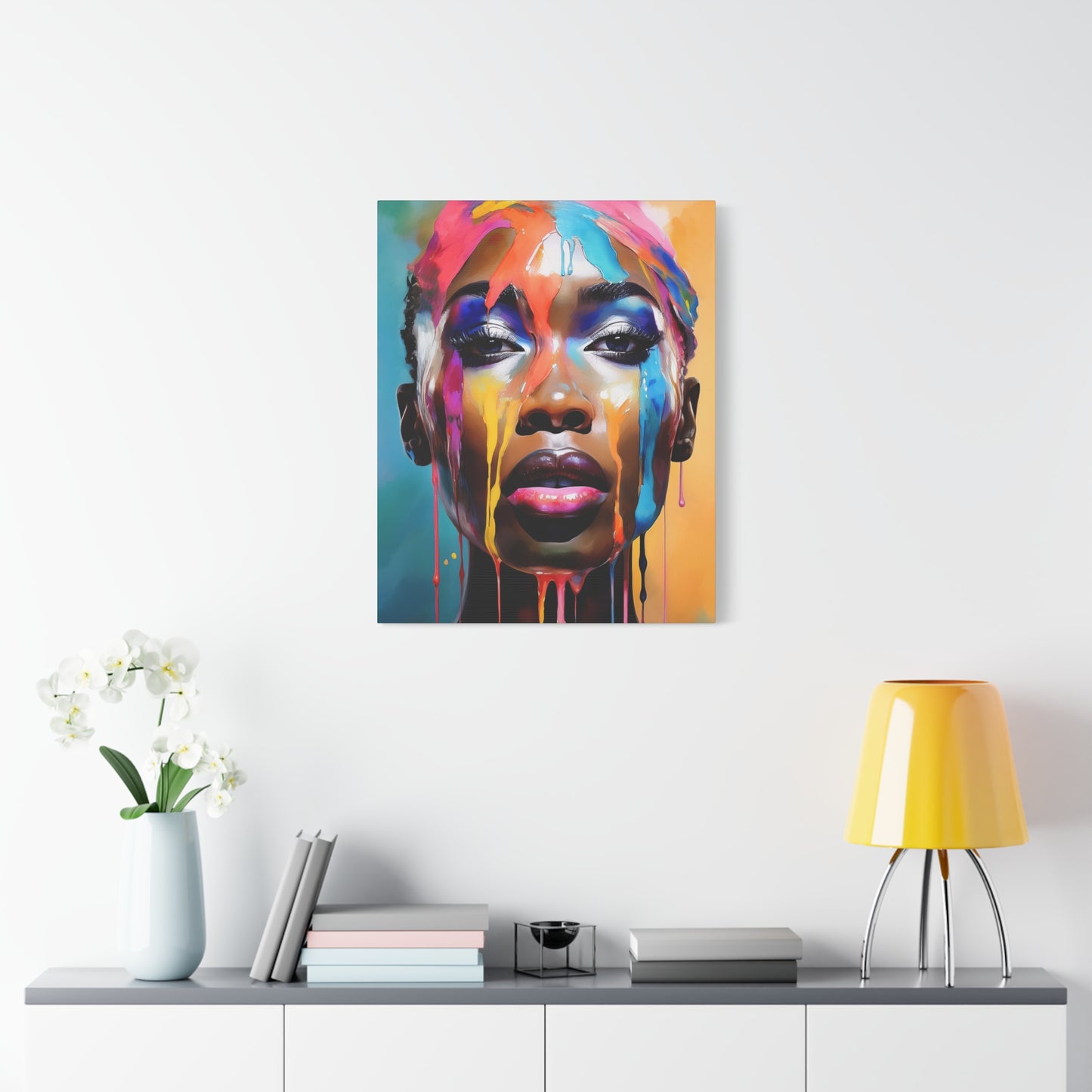 Painted Beauty 003 Canvas Wall Art