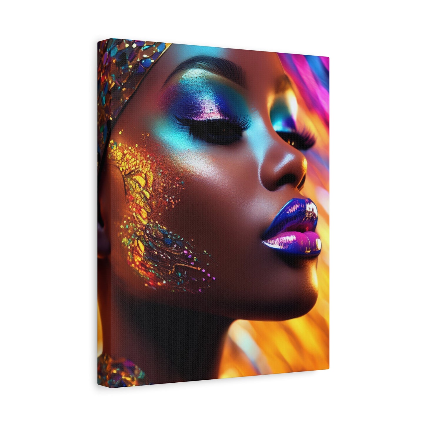 Glitter Love 013- Canvas Print – Vibrant Wall Decor