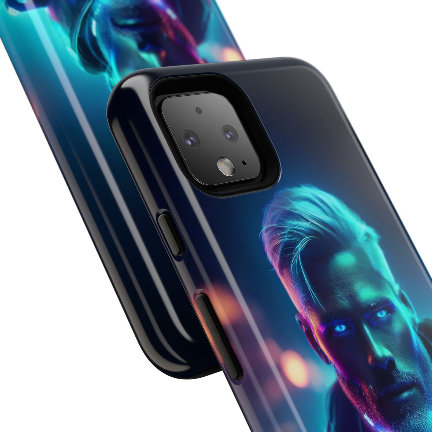 Futuristic Cyberpunk Male Cell Phone Case 023