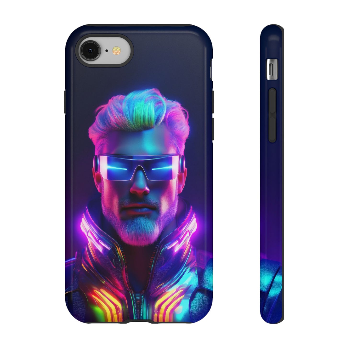 Futuristic Cyberpunk Male Cell Phone Case 026