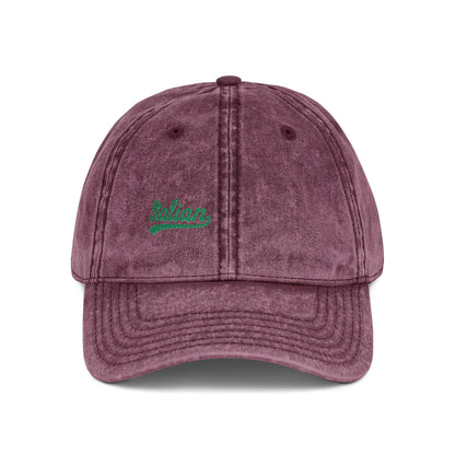 Italian Vintage Hat – Green Script Heritage Hat for Pasta Lovers and Italian Pride