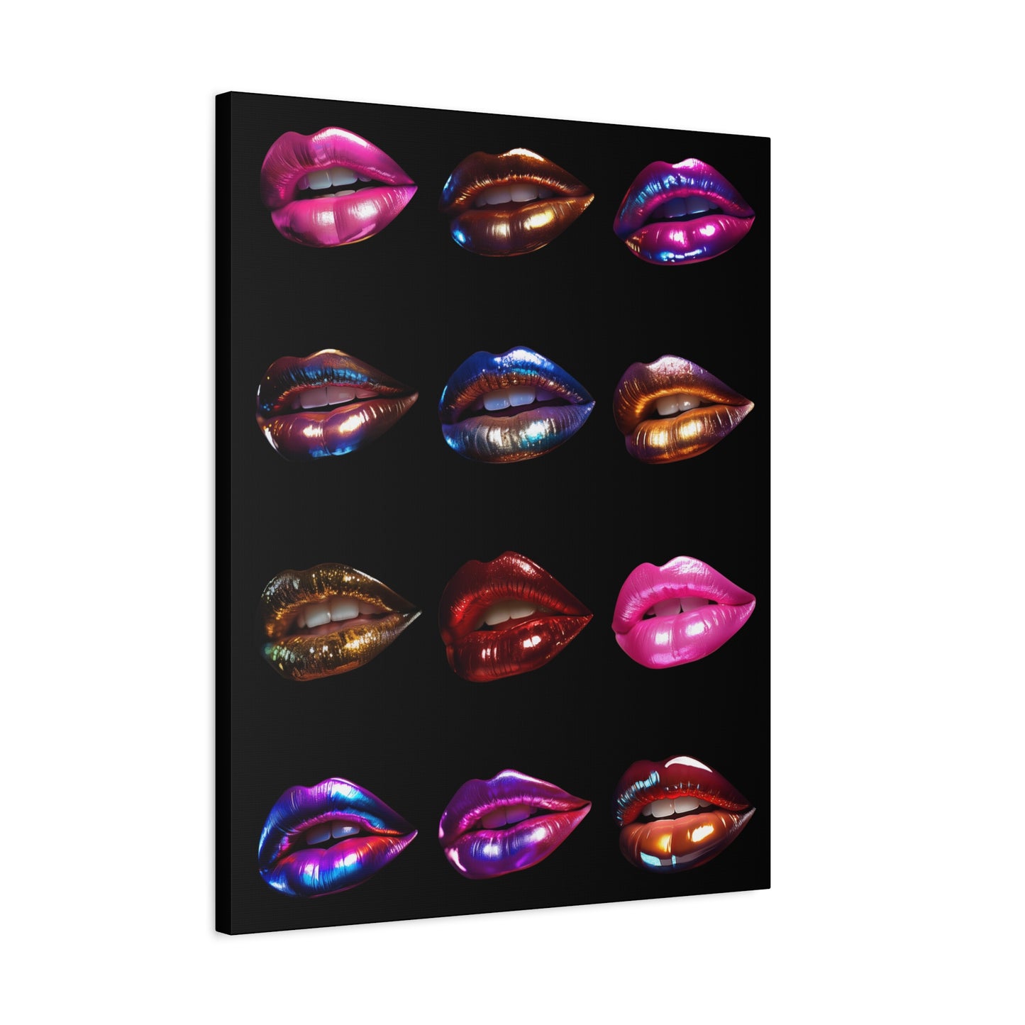 Hot Lips - Canvas Print – Vibrant Wall Decor