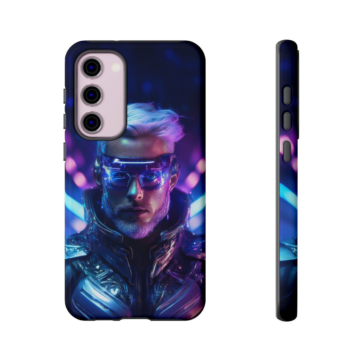 Futuristic Cyberpunk Male Cell Phone Case 020