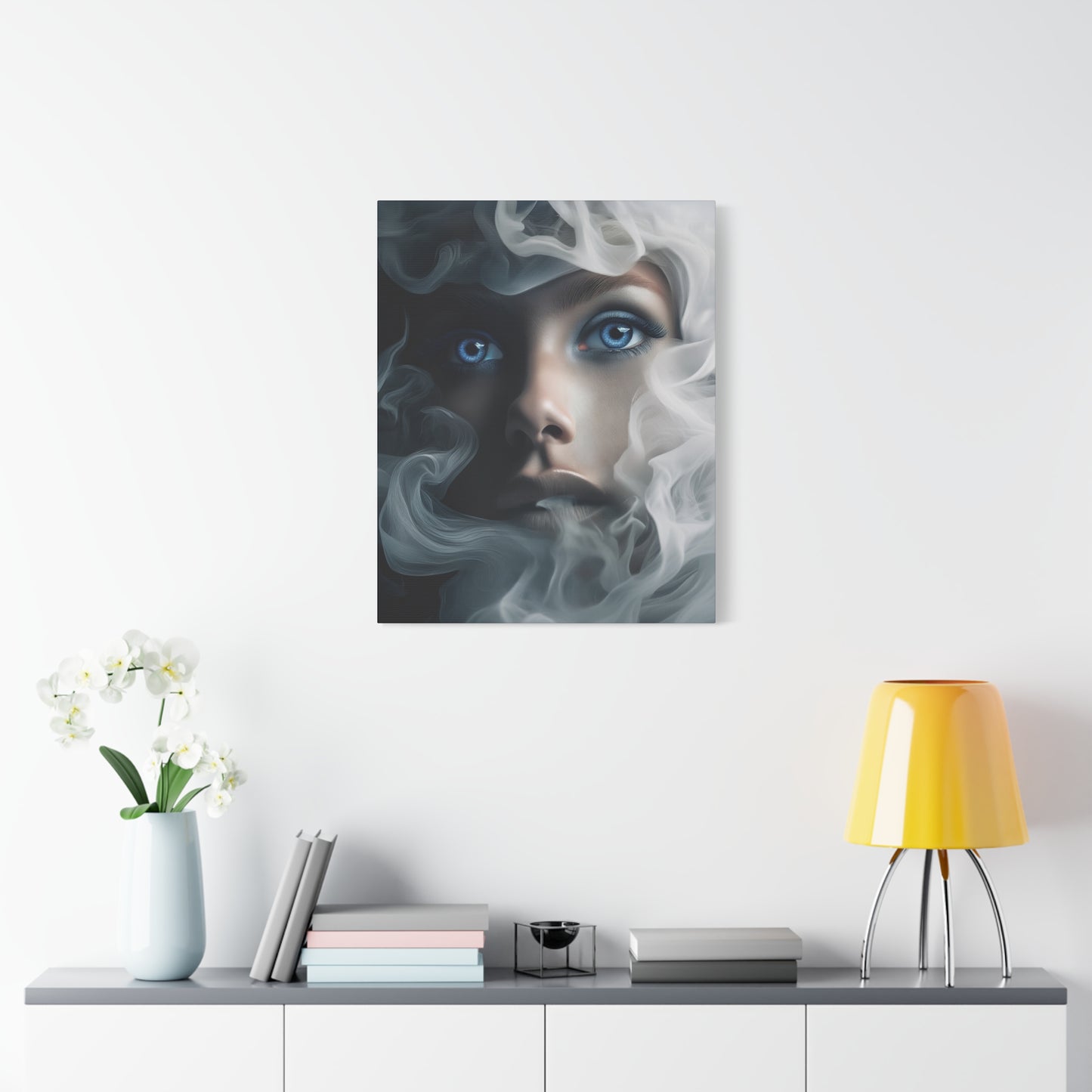 Wispy Tendrils 003 - Canvas Print – Vibrant Wall Decor