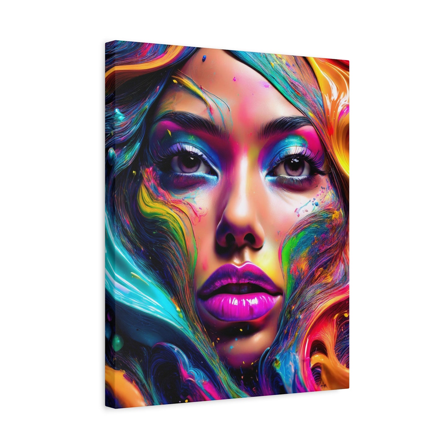 Painted Beauty 012 Canvas Wall Art