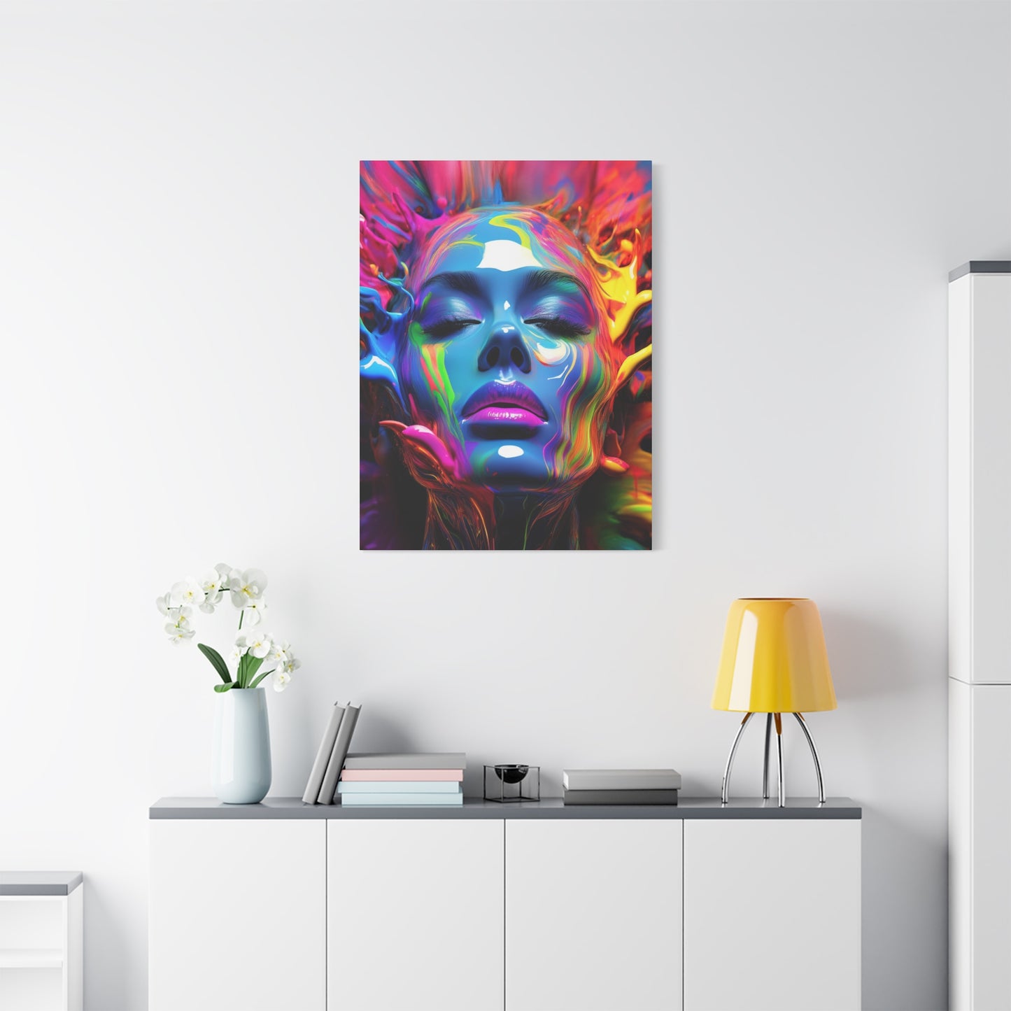 Painted Beauty 004 Canvas Wall Art