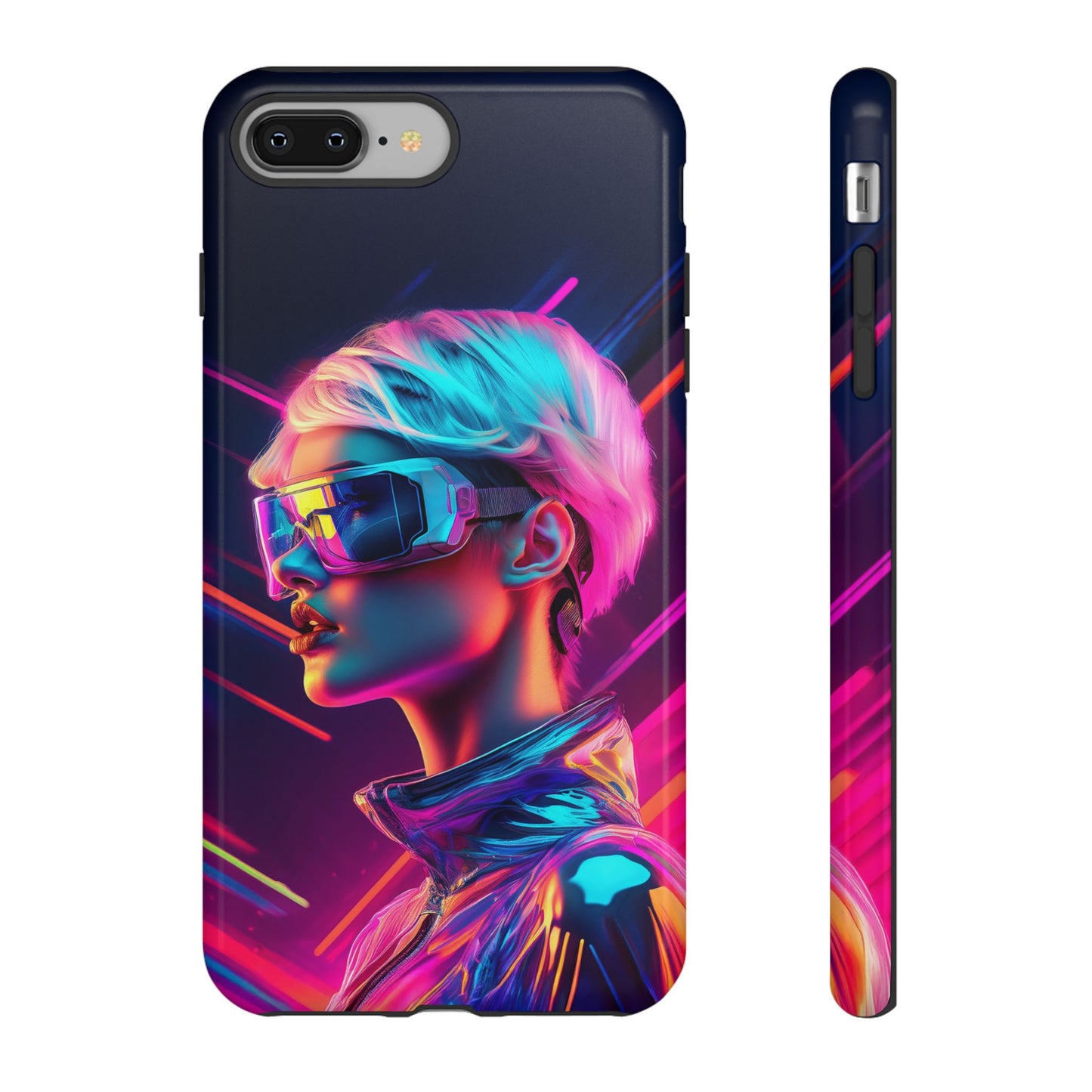 Futuristic Cyberpunk Female Cell Phone Case 031