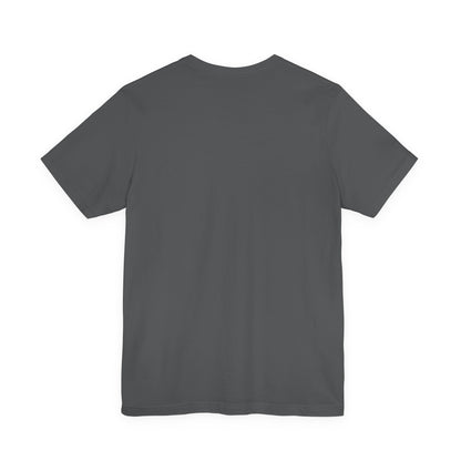 Vampire Mouth Graphic T-Shirt – Dark Theme Grayscale Fanged Lips on Black Tee with Gothic Bite and Modern Ghost Effect. Unisex Jersey Short Sleeve Tee
