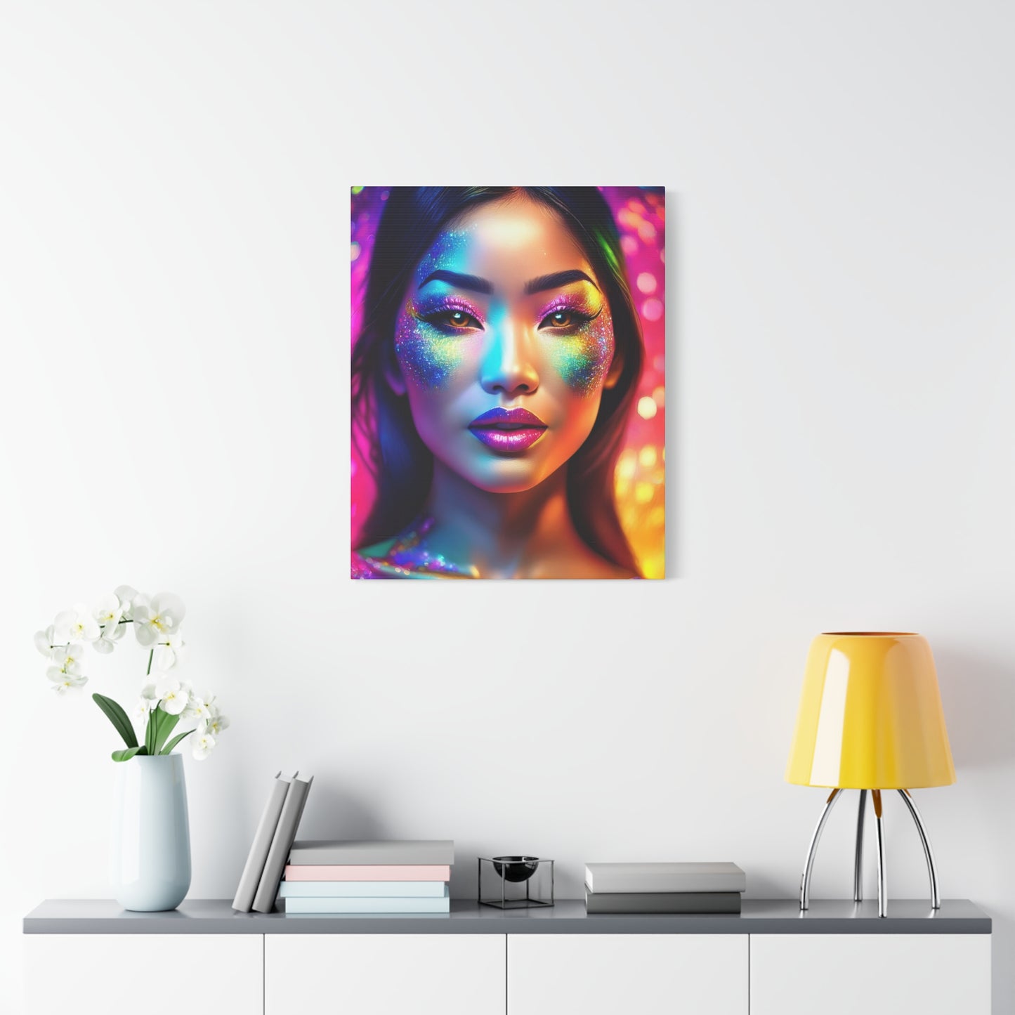 Glitter Love 012- Canvas Print – Vibrant Wall Decor