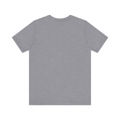 T-Rex Skull Graphic T-Shirt – Dark Theme Grayscale Dinosaur Skeleton Design on Black Tee with Prehistoric Edge and Modern Ghost Effect. Unisex Jersey Short Sleeve Tee