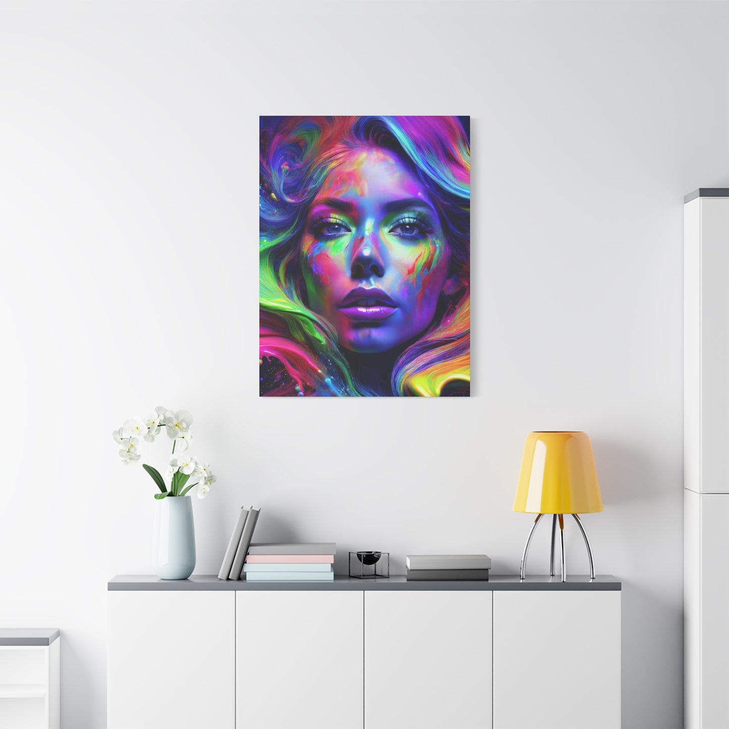 Painted Beauty 009 Canvas Wall Art