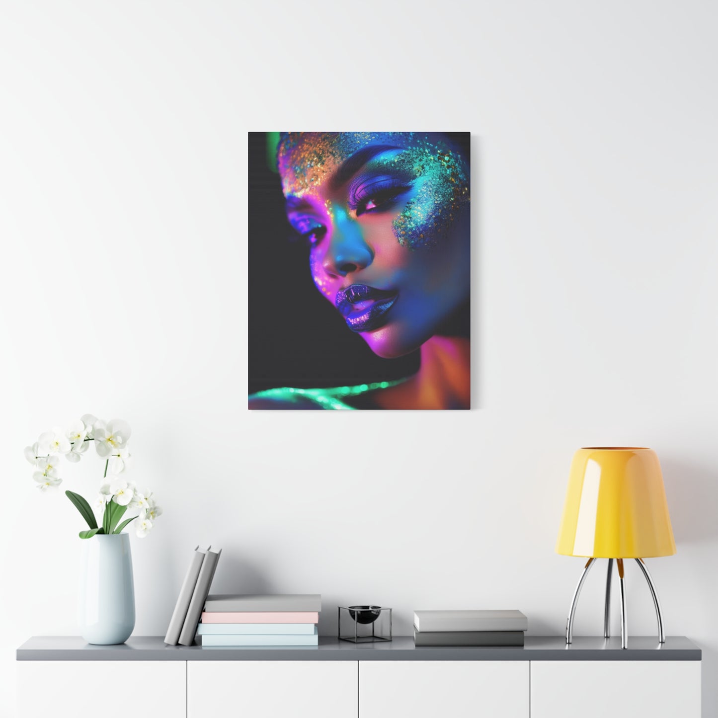 Glitter Love 004- Canvas Print – Vibrant Wall Decor