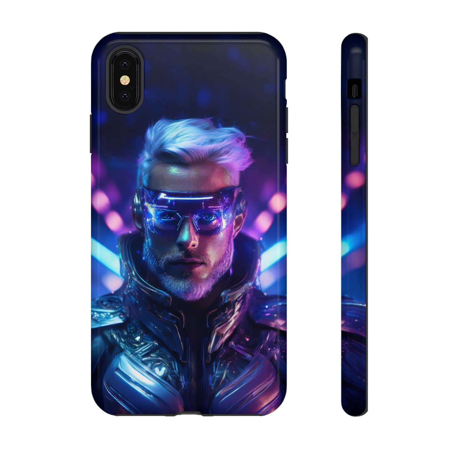 Futuristic Cyberpunk Male Cell Phone Case 020