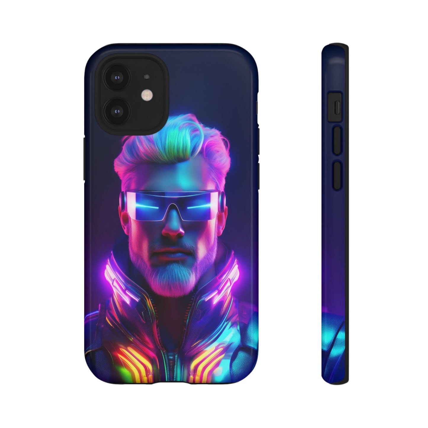 Futuristic Cyberpunk Male Cell Phone Case 026