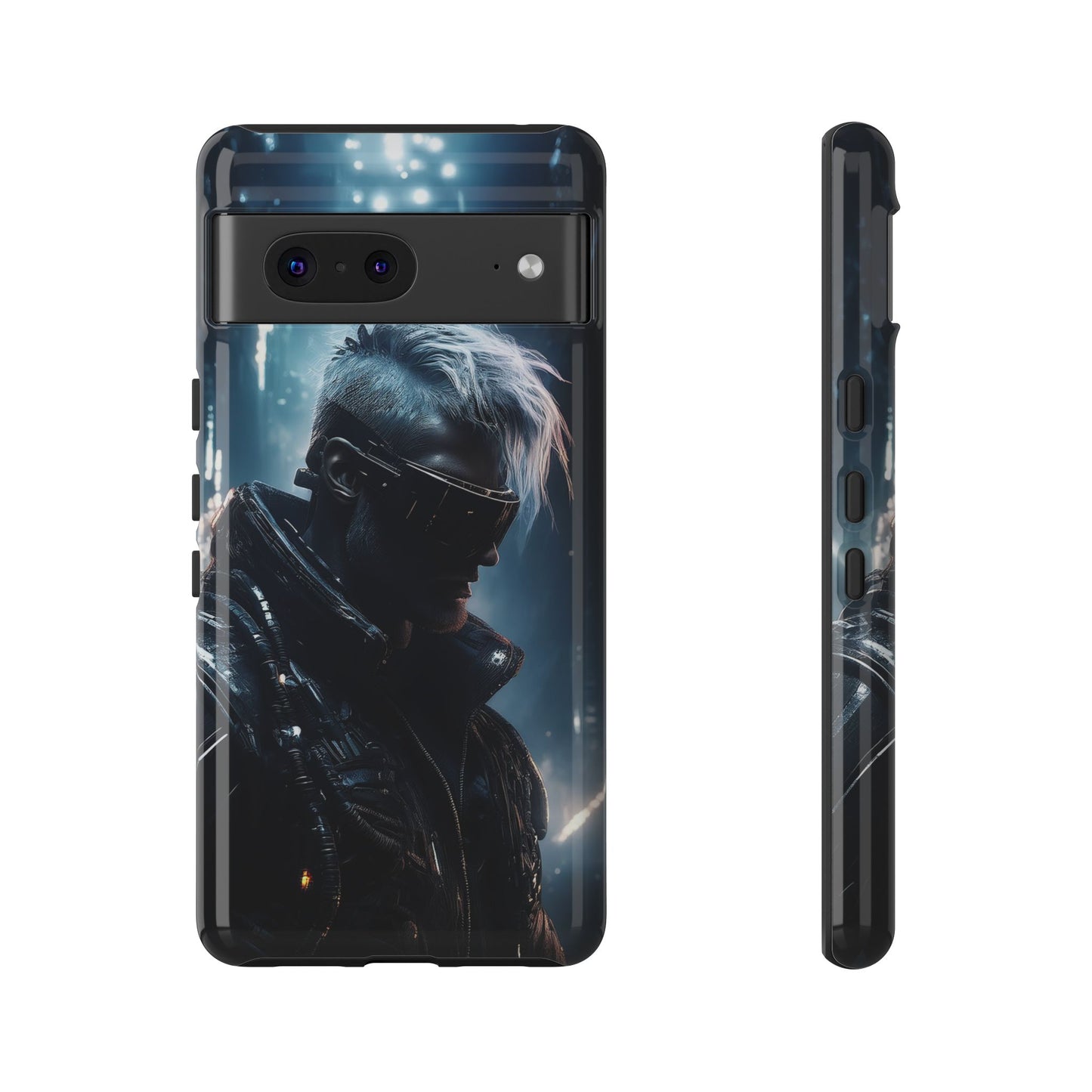 Futuristic Cyberpunk Male Cell Phone Case 025