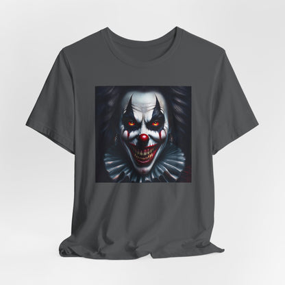 Nightmare Clown Halloween Shirt – Evil Clown Face Tee for Scary Halloween Vibes