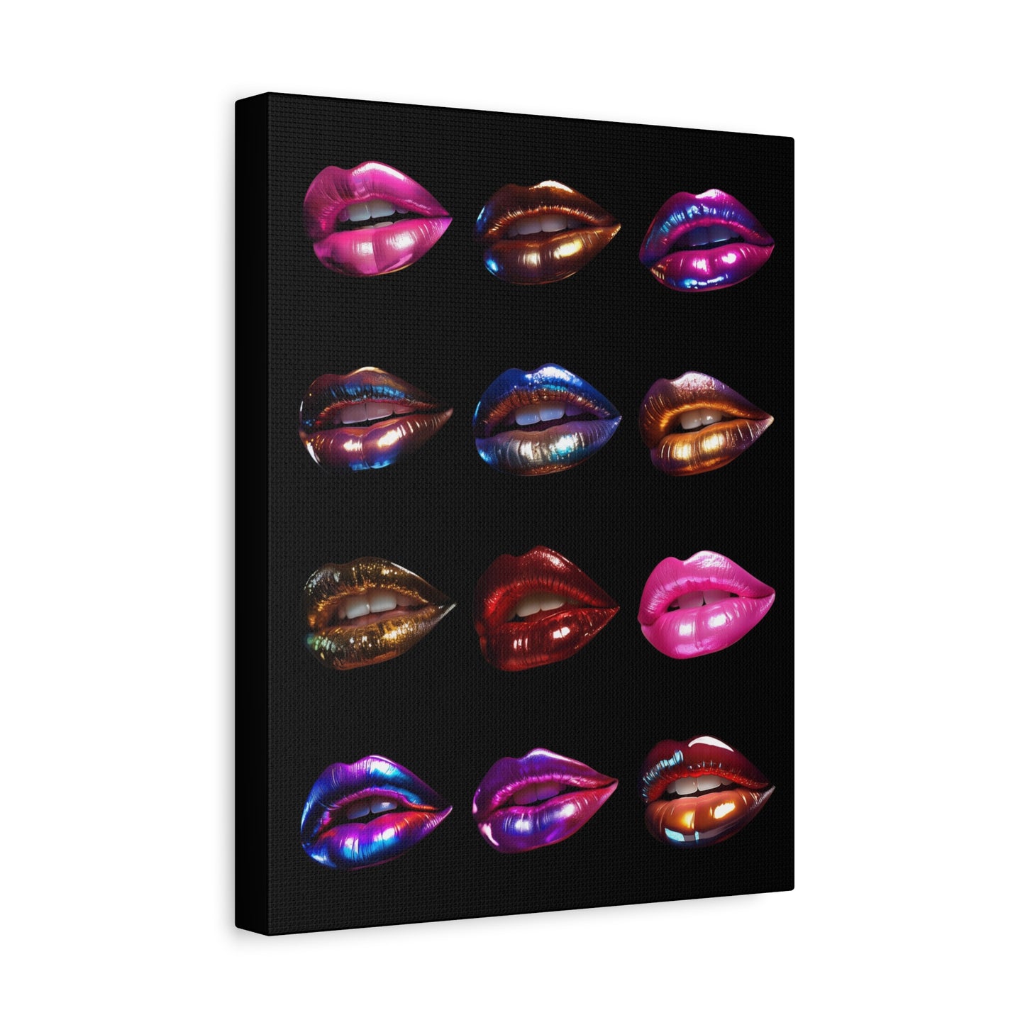 Hot Lips - Canvas Print – Vibrant Wall Decor