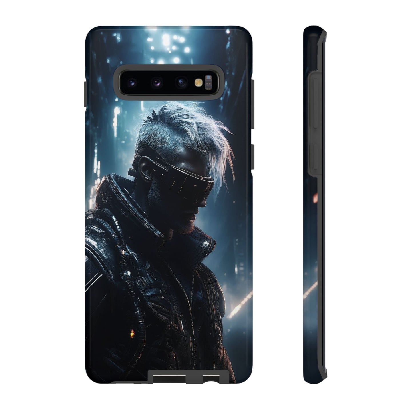 Futuristic Cyberpunk Male Cell Phone Case 025