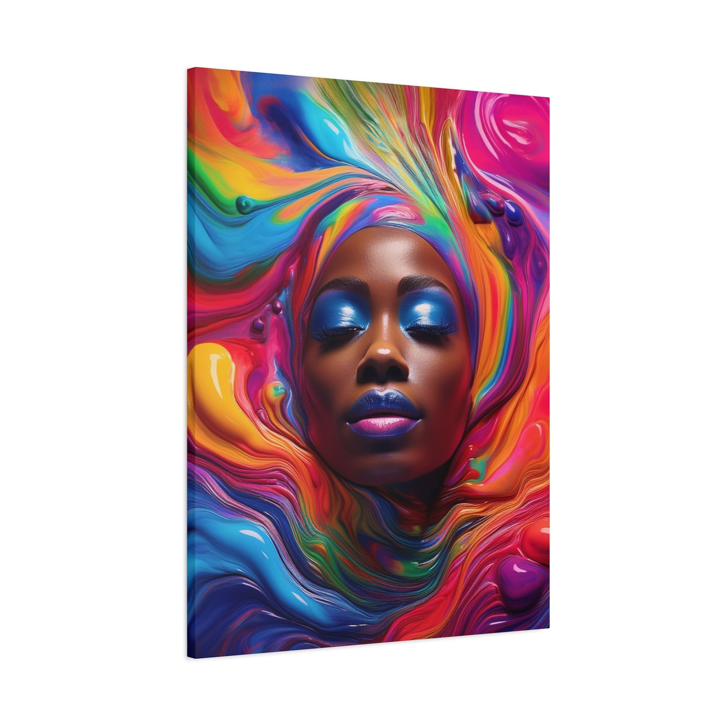 Painted Beauty 006 Canvas Wall Art