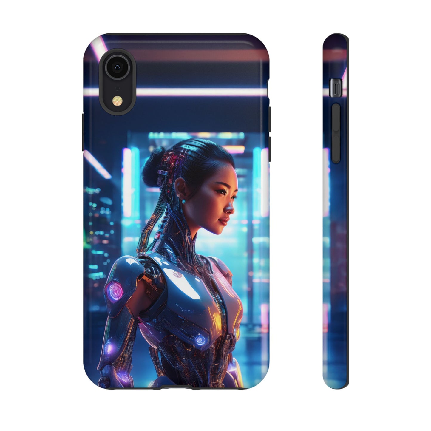 Futuristic Human Android Hybrid Cell Phone Case 013