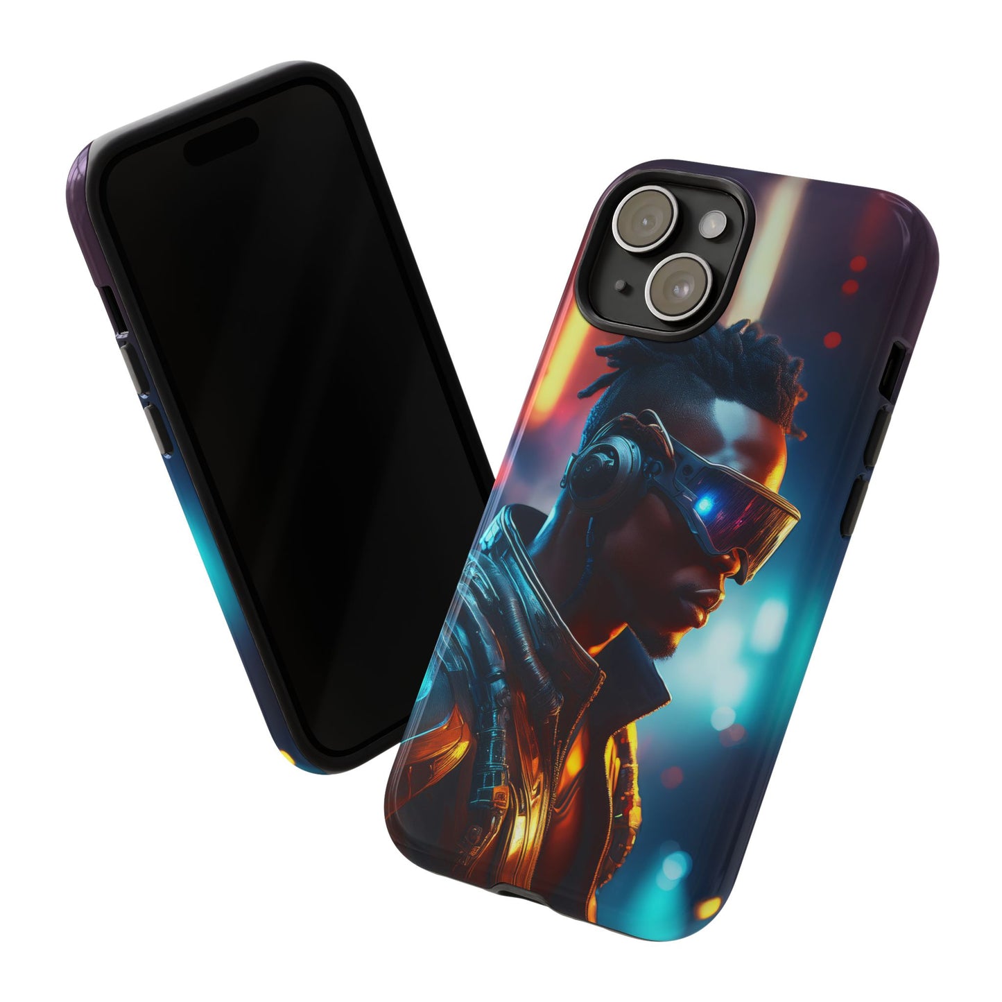 Futuristic Cyberpunk Male Cell Phone Case 016