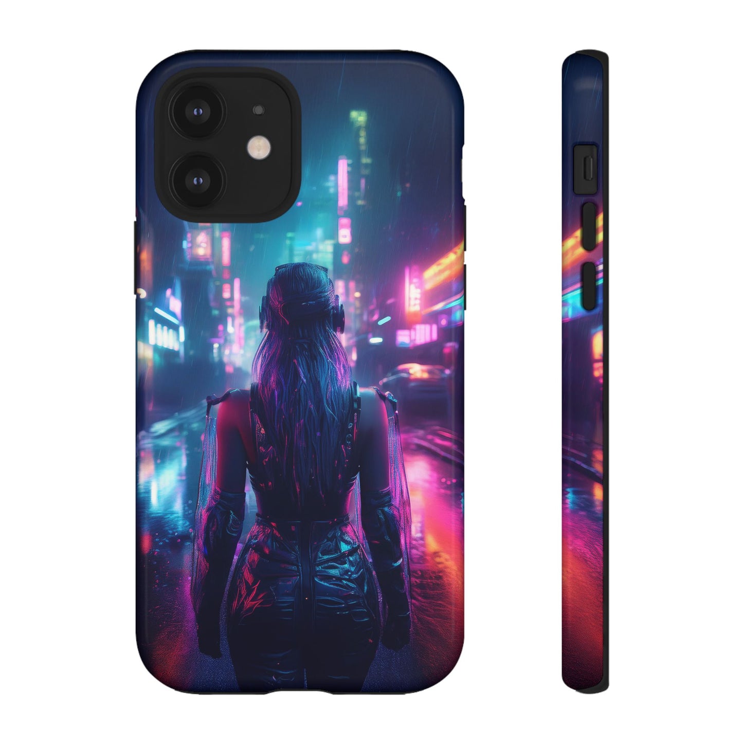 Futuristic Cyberpunk Female Cell Phone Case 032