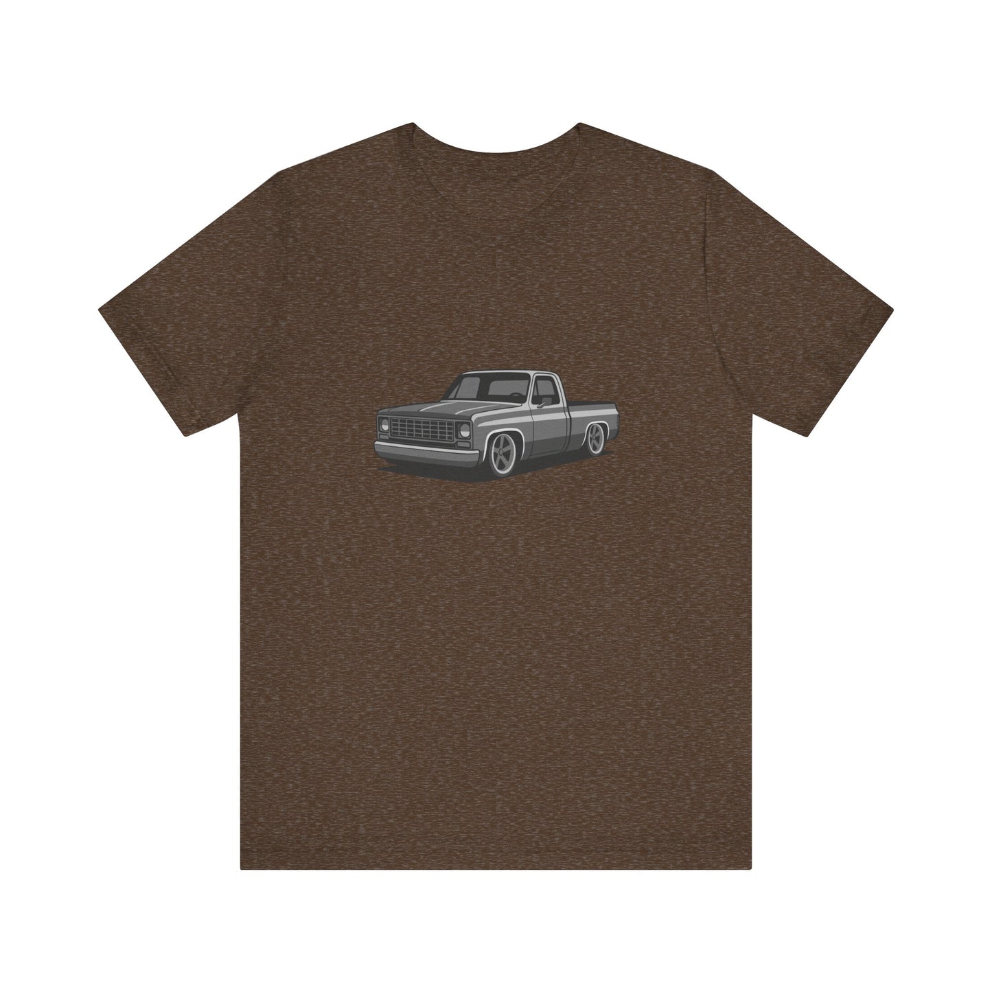 Classic Truck Graphic Tee Dark Theme – Vintage Pickup Vector Design for Car Enthusiasts