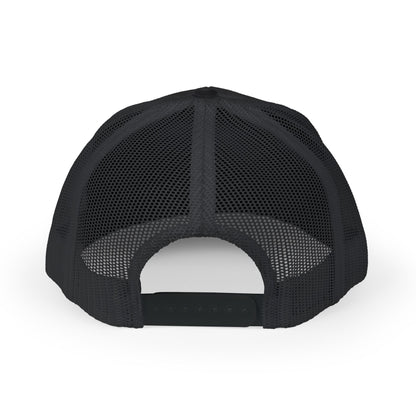 Mermaid Warrior Princess Trucker Hat – Embroidered Bold Text Hat for Magical Queens. Black Letters