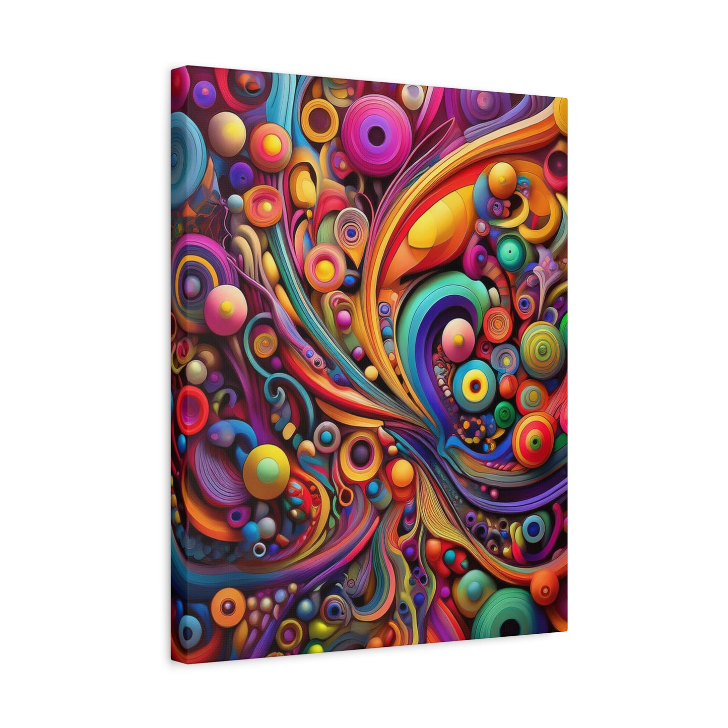 Psychedelic Dream Canvas Wall Art - Colorful Home Decor