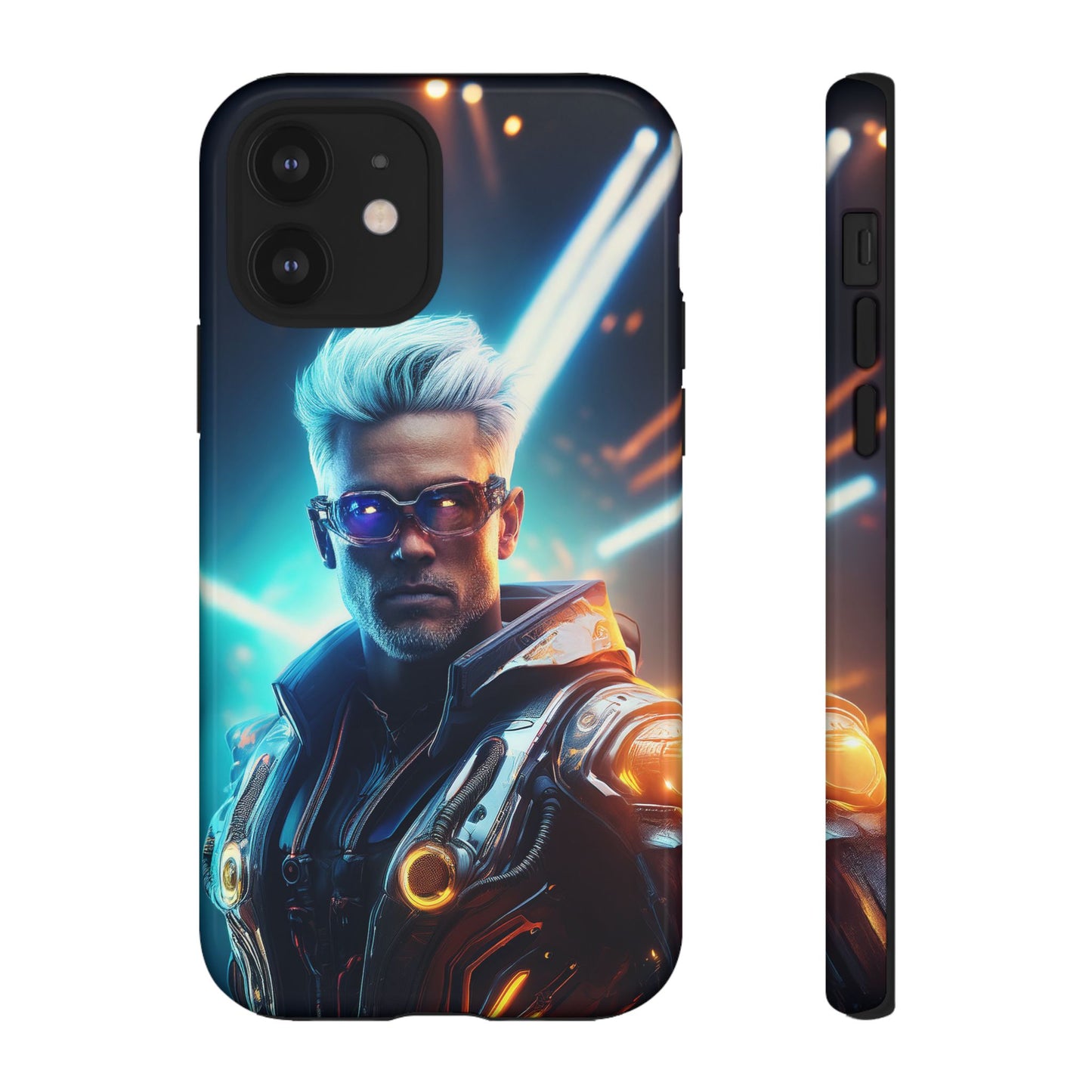 Futuristic Cyberpunk Male Cell Phone Case 013