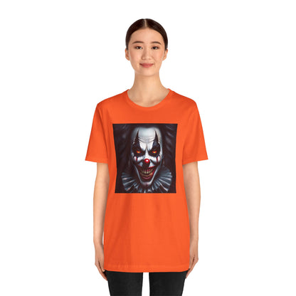 Nightmare Clown Halloween Shirt – Evil Clown Face Tee for Scary Halloween Vibes