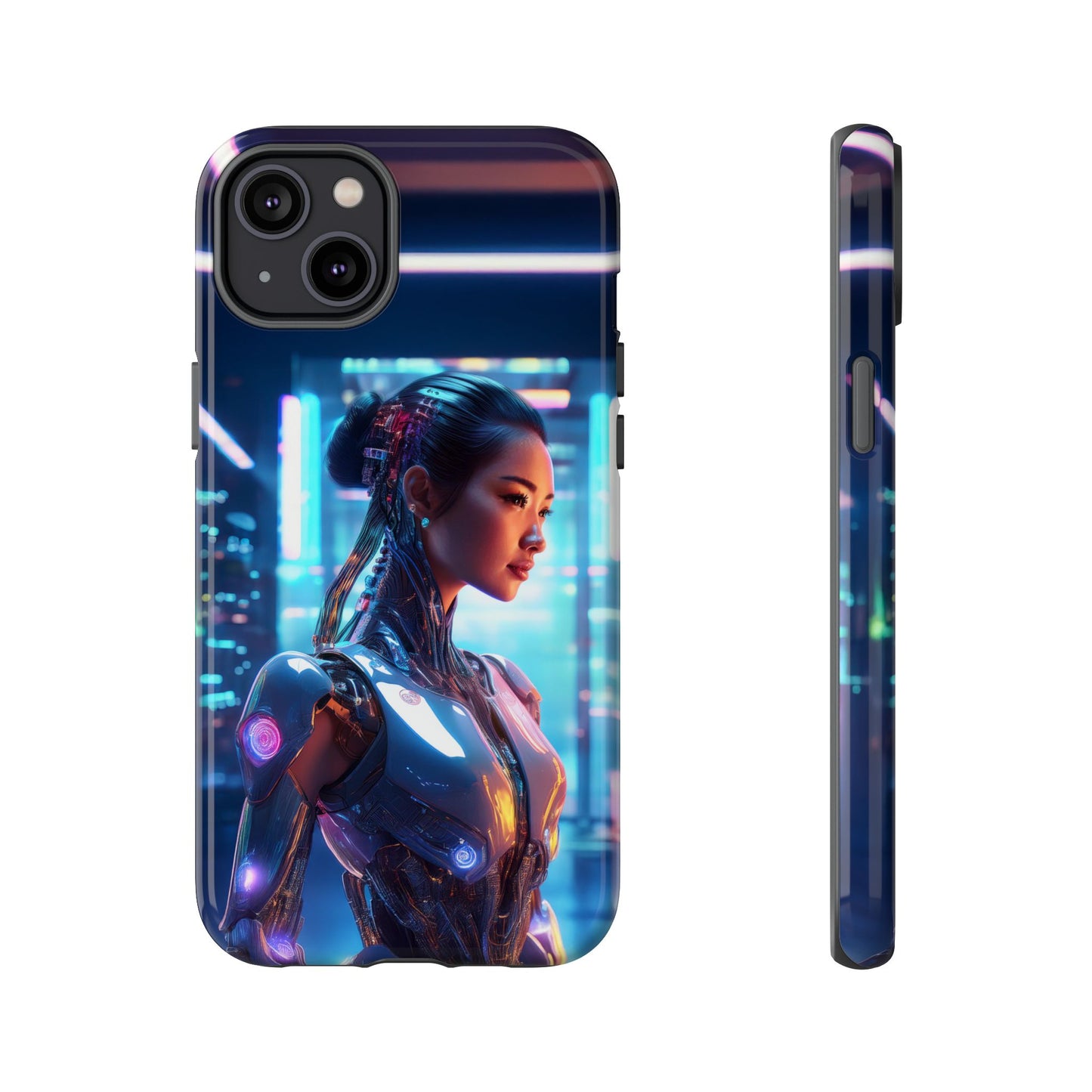 Futuristic Human Android Hybrid Cell Phone Case 013