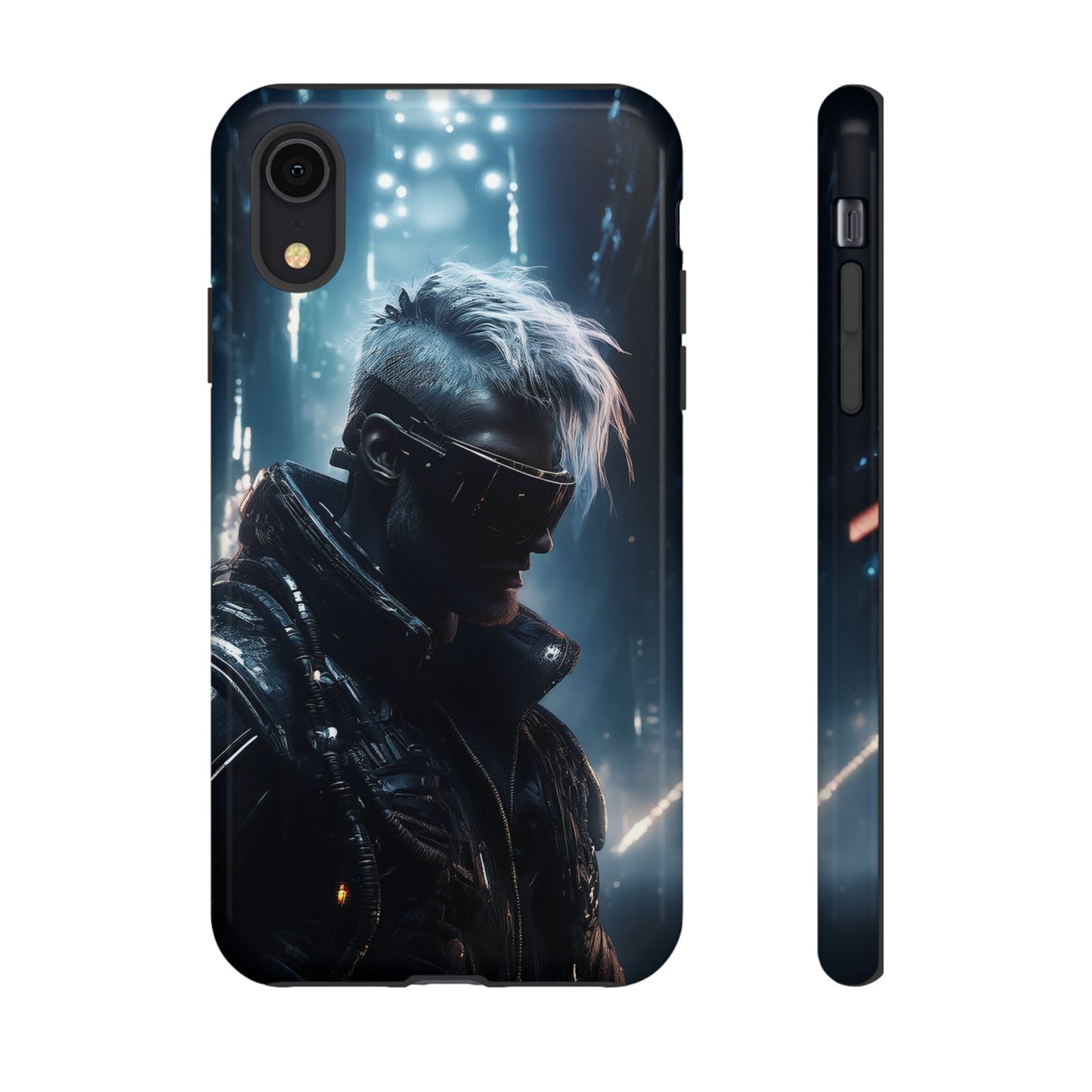 Futuristic Cyberpunk Male Cell Phone Case 025