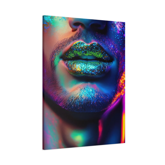 Glitter Love 003- Canvas Print – Vibrant Wall Decor