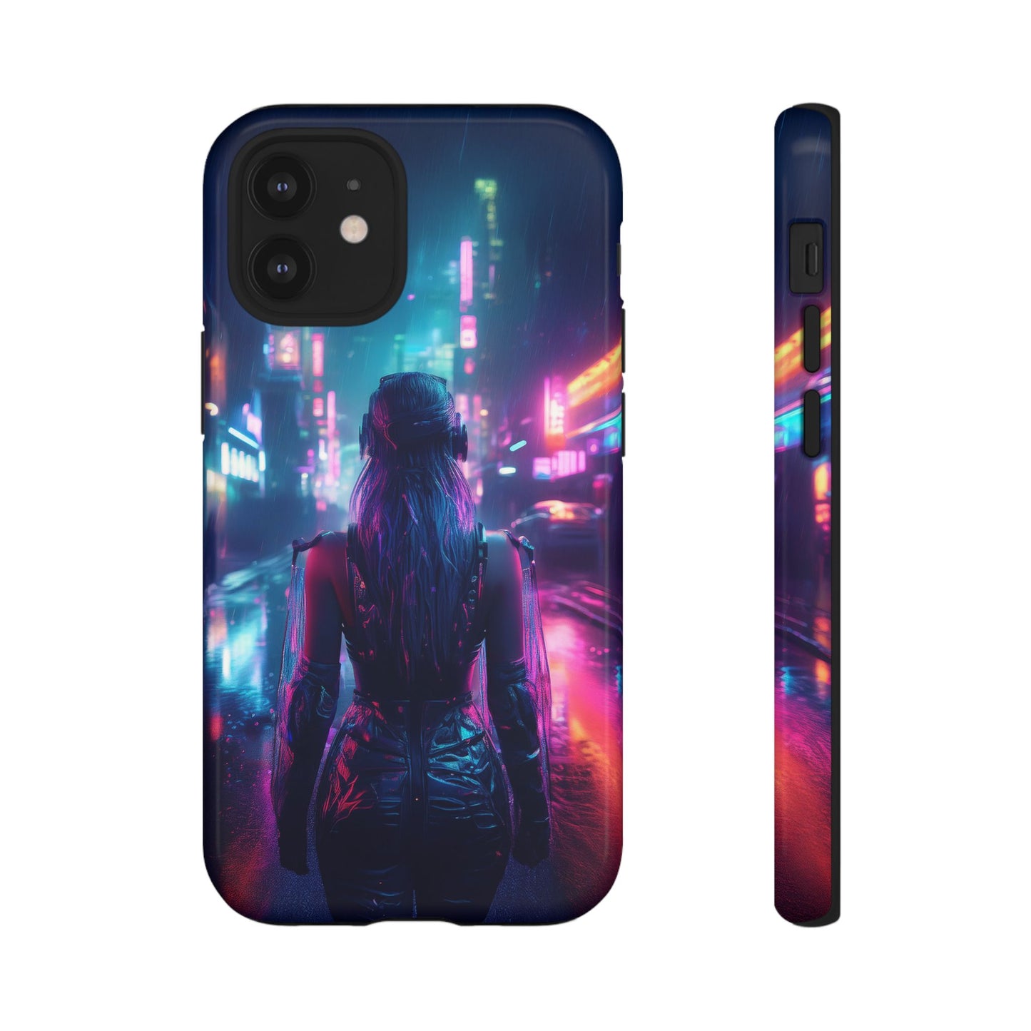 Futuristic Cyberpunk Female Cell Phone Case 032