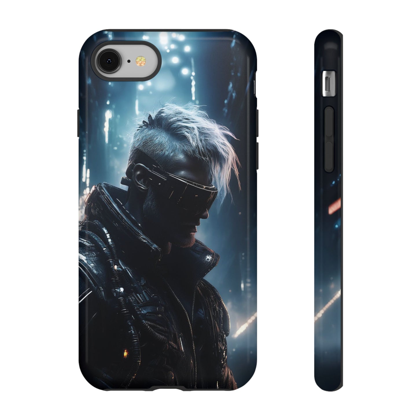 Futuristic Cyberpunk Male Cell Phone Case 025