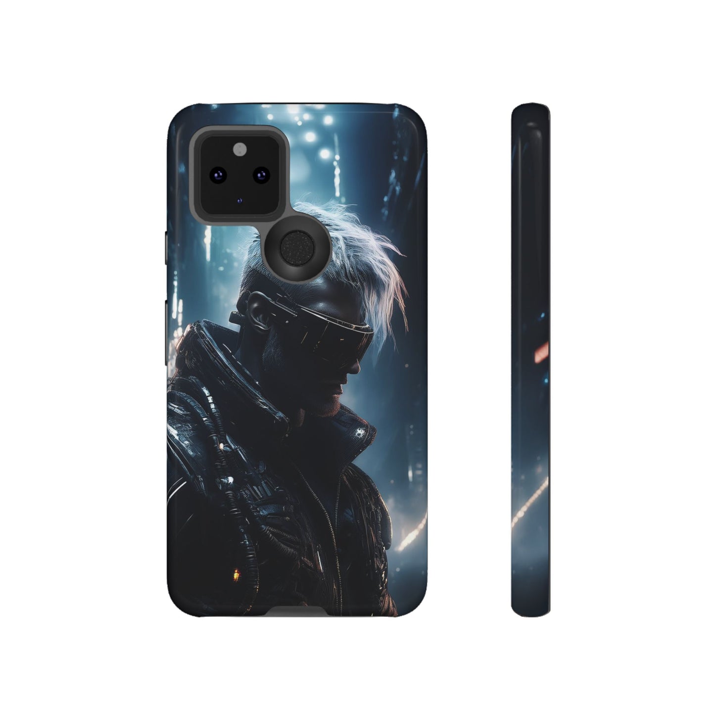 Futuristic Cyberpunk Male Cell Phone Case 025