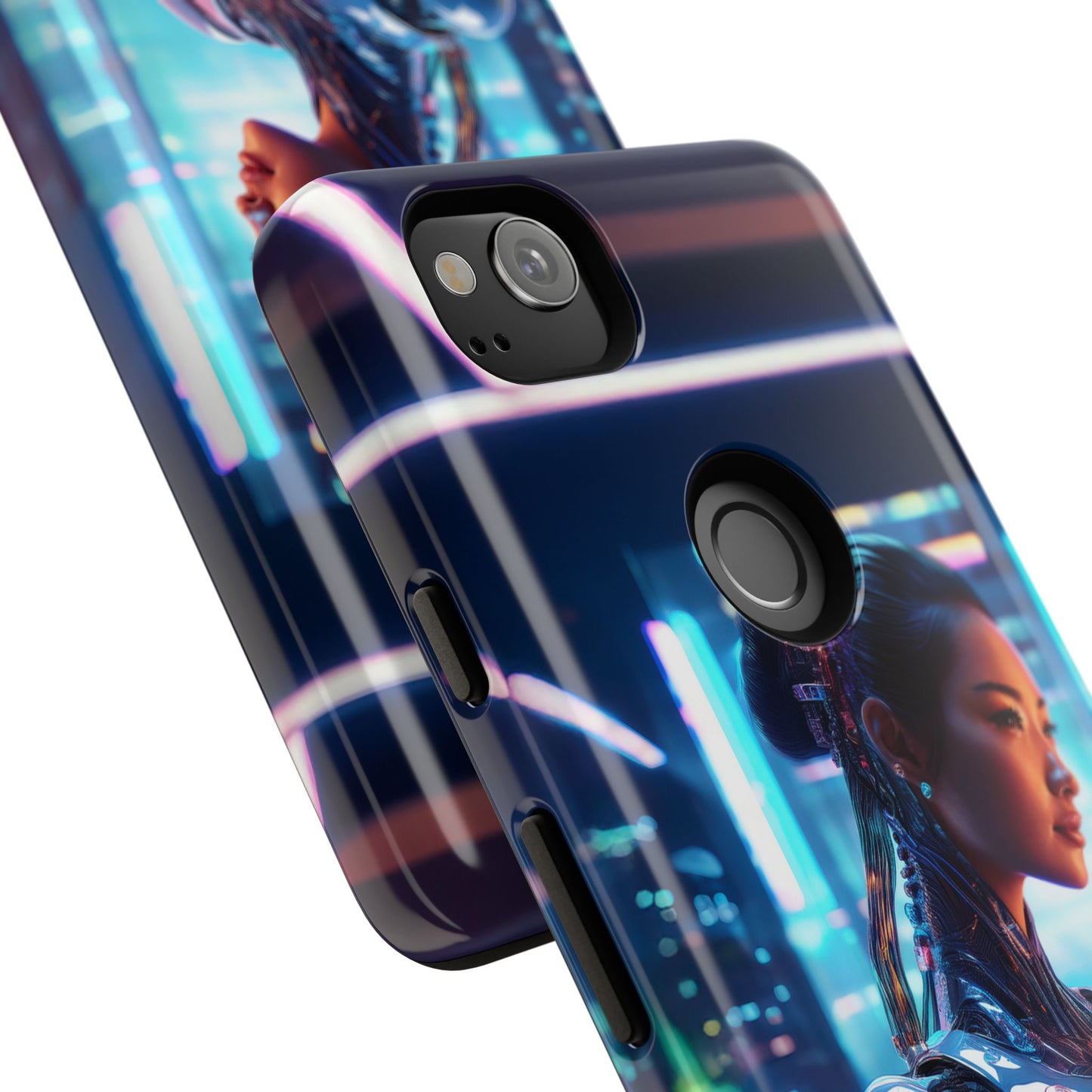 Futuristic Human Android Hybrid Cell Phone Case 013