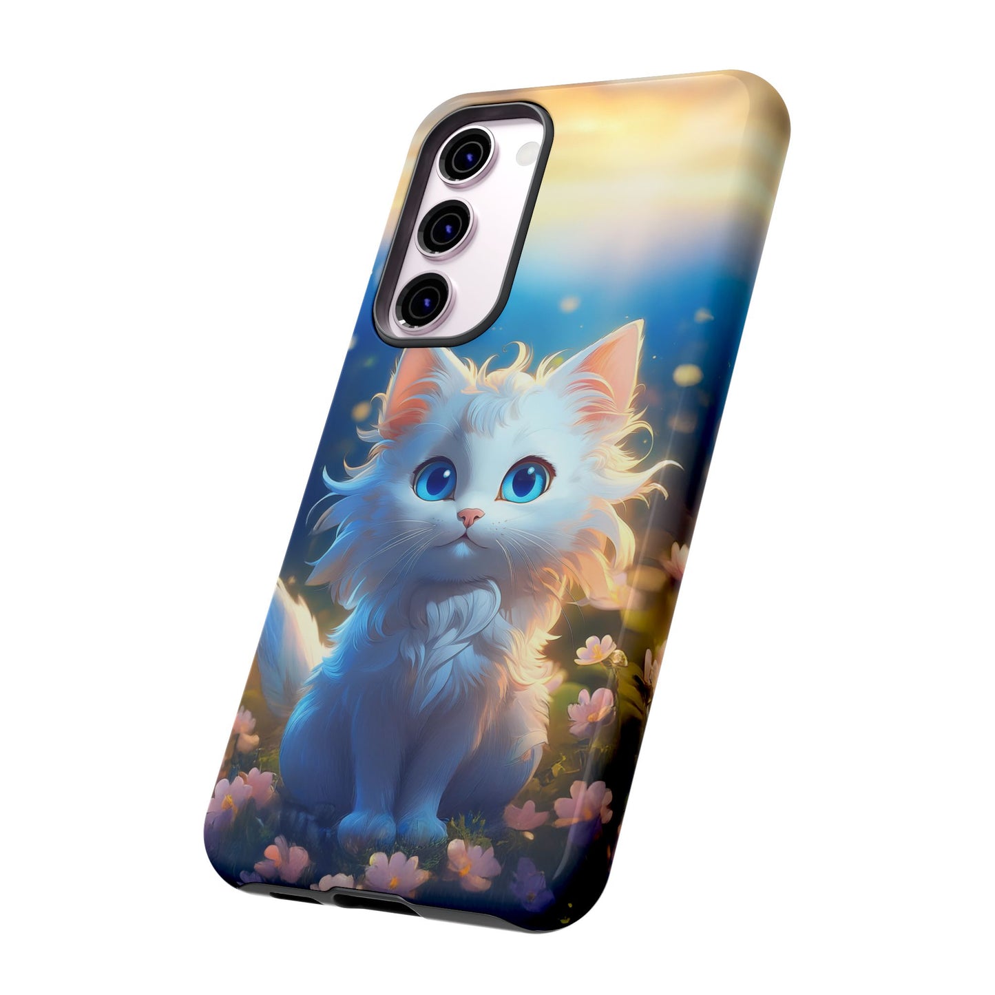 Purr-fectly Pawsome Cat Cell Phone Case 002