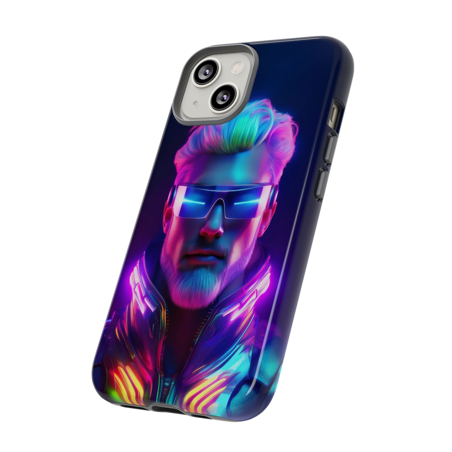 Futuristic Cyberpunk Male Cell Phone Case 026