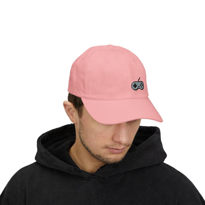 Retro Game Controller Embroidered Classic Dad Hat – Classic Gamer Dad Hat for Video Game Lovers and 90s Nostalgia