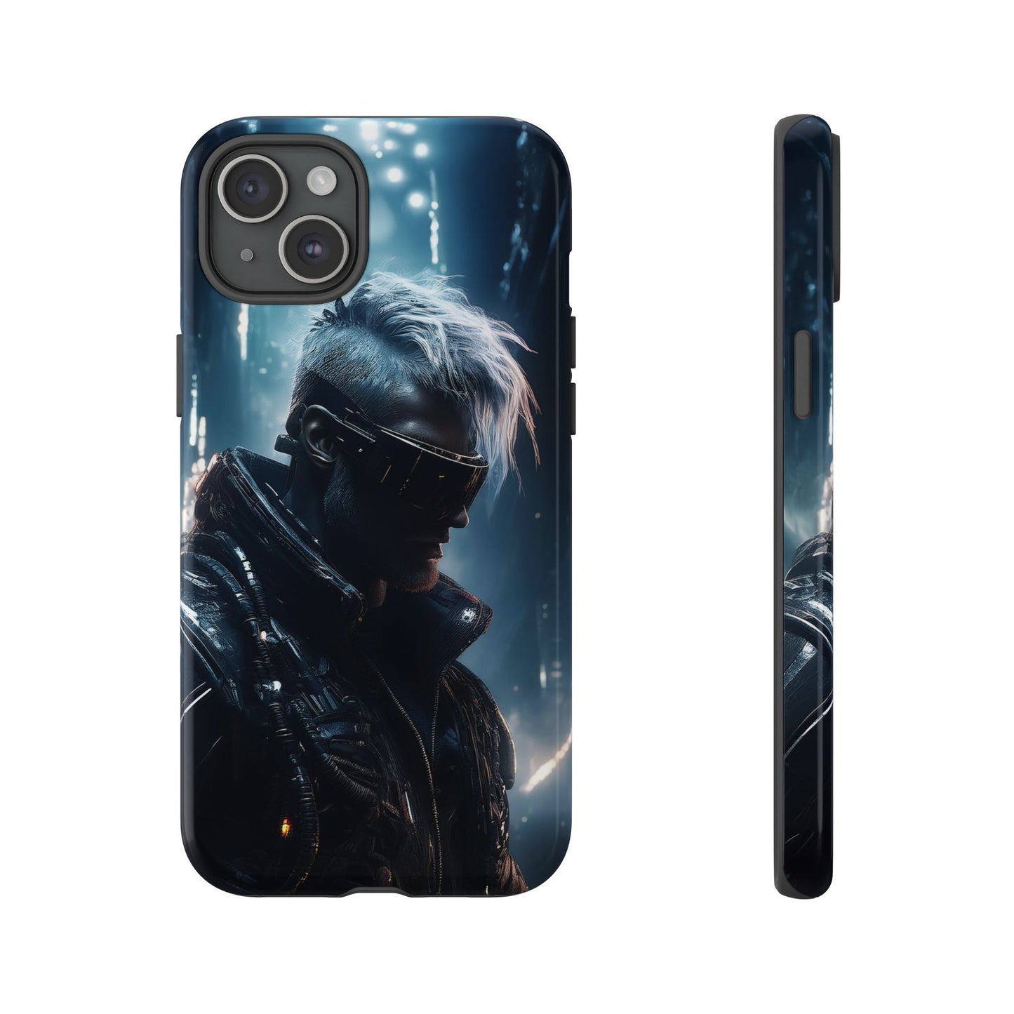 Futuristic Cyberpunk Male Cell Phone Case 025