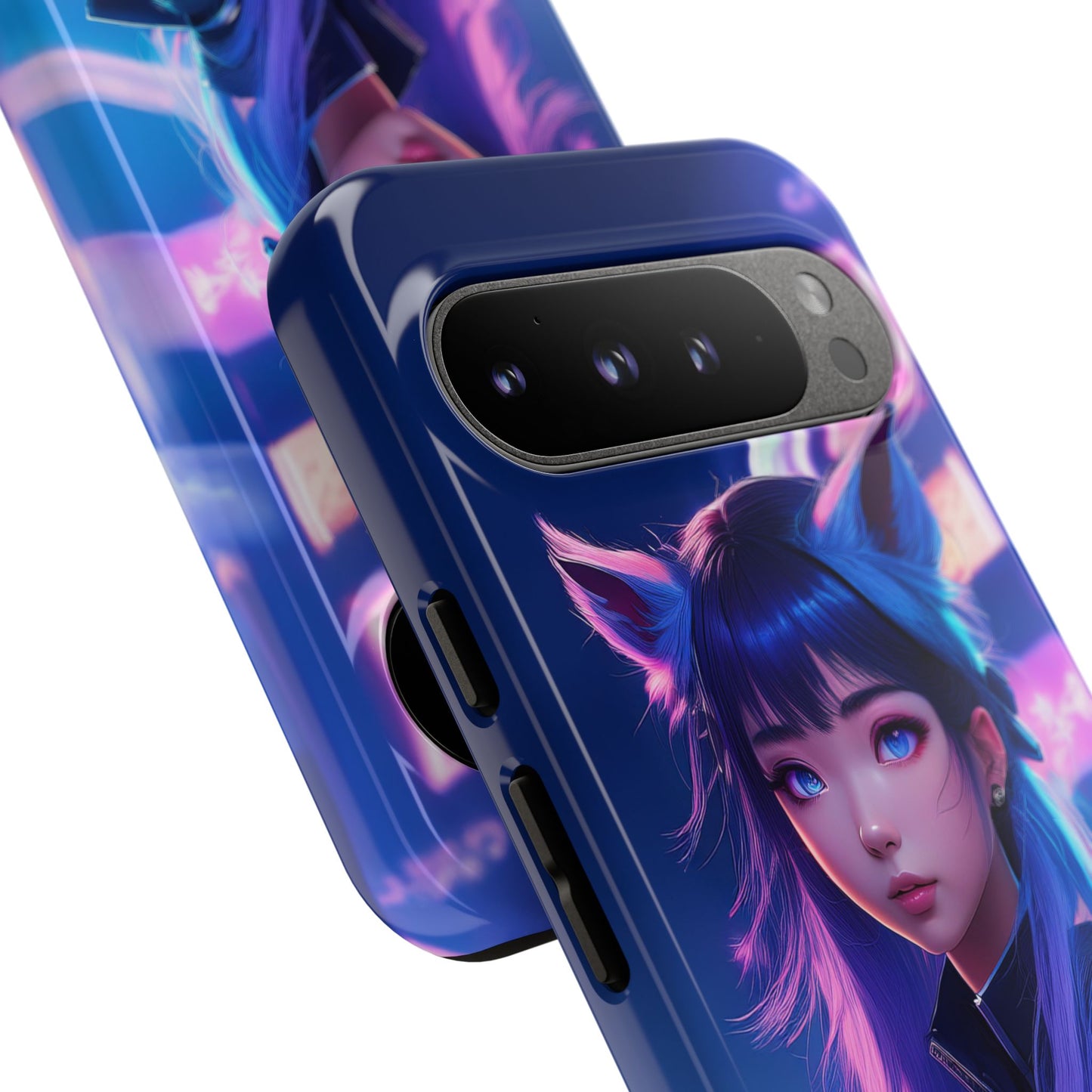 Futuristic Cyberpunk Female Cell Phone Case 010