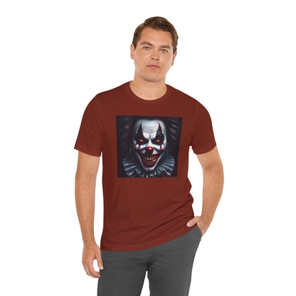 Nightmare Clown Halloween Shirt – Evil Clown Face Tee for Scary Halloween Vibes