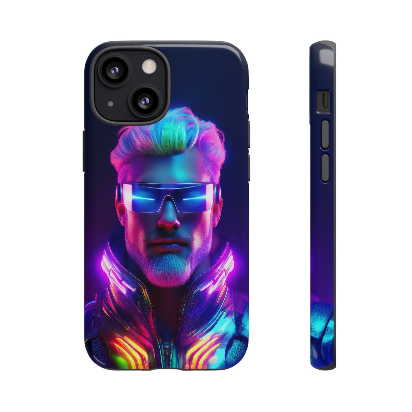 Futuristic Cyberpunk Male Cell Phone Case 026