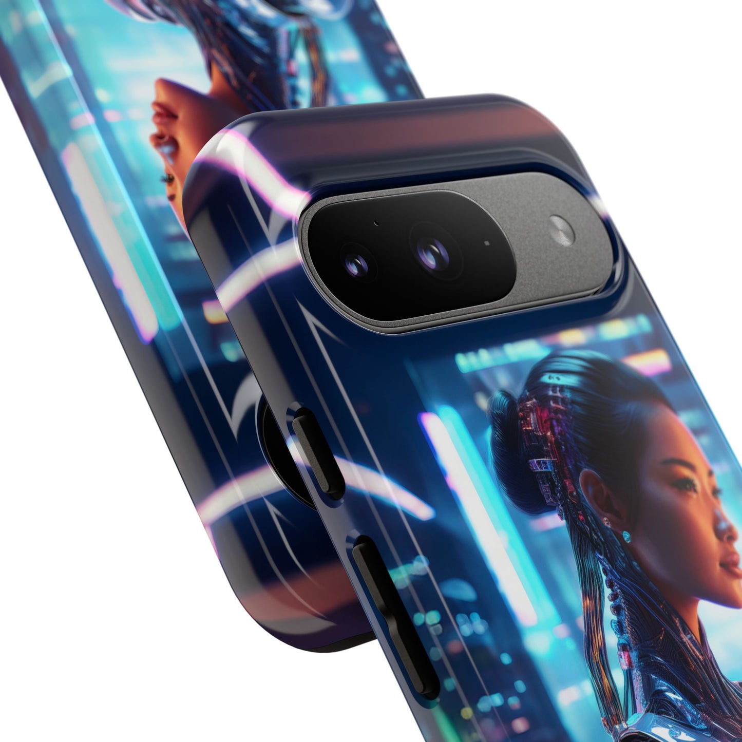 Futuristic Human Android Hybrid Cell Phone Case 013